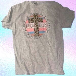 Faith based tee size medium